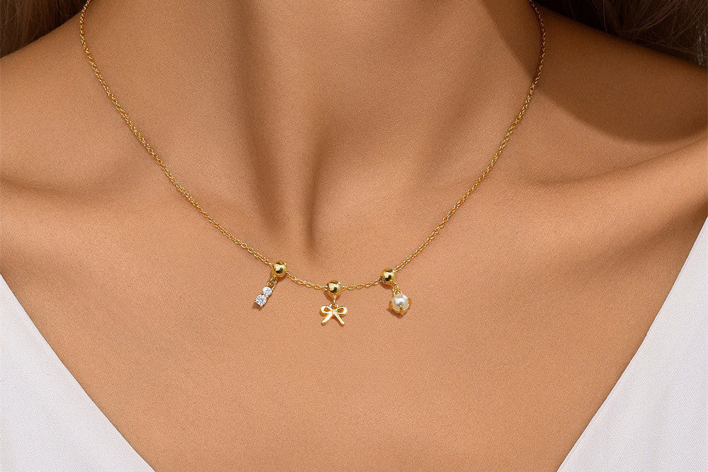 Collier Femme Tendance Argent 925 plaqué OR – Élégance Minimaliste