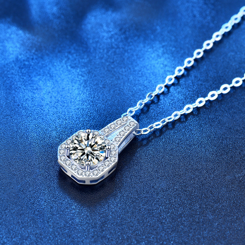Chaîne Princesse en ARGENT S925 avec Moissanite – Éclat royal au quotidien