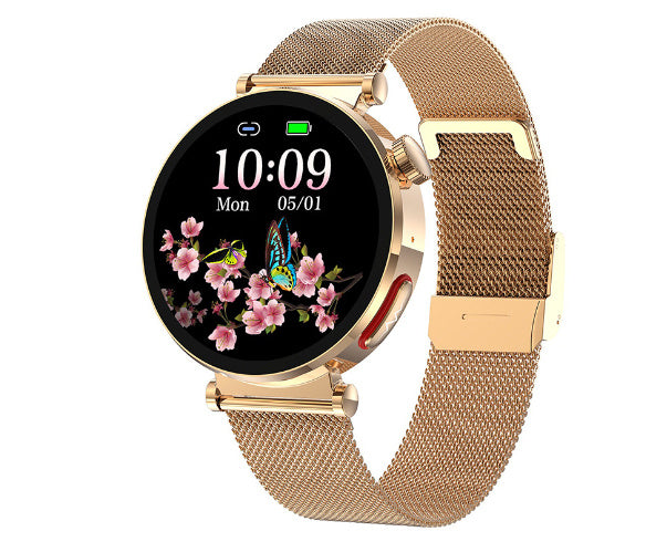 Montre Connectée Ultra-Fine Femme – Élégance, Santé & Technologie au Poignet