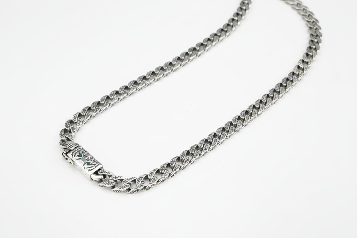 Men's Sterling Silver Chain – Power and Style