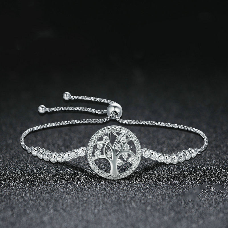 Bracelet Femme Arbre de Vie « Aphrodite » en Argent 925