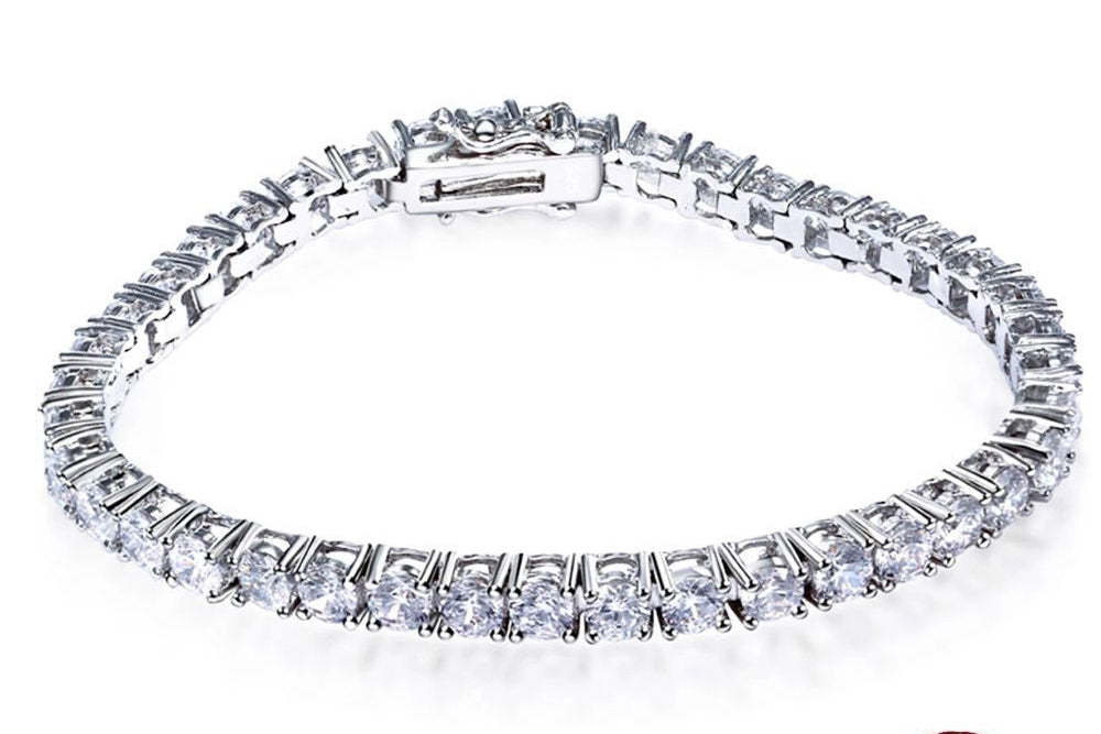 Bracelet Femme Argent S925 avec Zirconia – Élégance lumineuse et intemporelle
