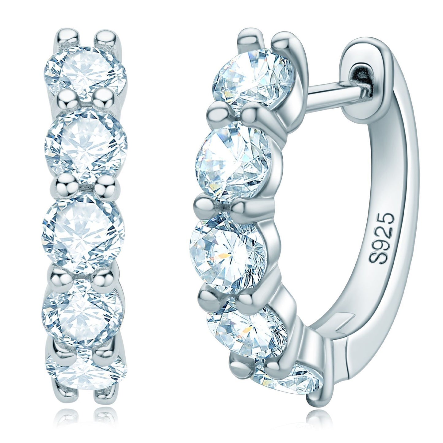 Boucles d’oreilles en ARGENT 925 – Élégance Luxe Abordable
