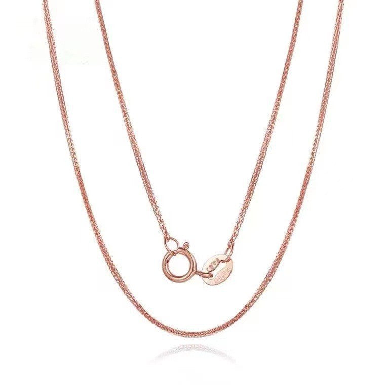 Chaîne Minimaliste Plaqué OR 18 carats - Moderne et Raffiné