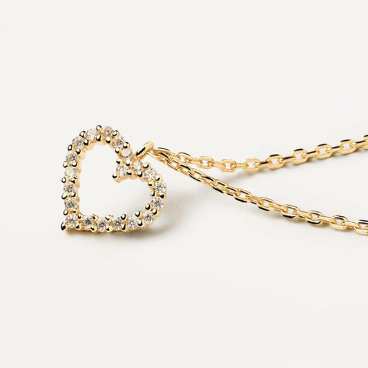 Collier Femme Cœur en Argent 925 – Amour et Élégance Colorée