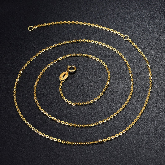 Chaîne Ajustable en OR 18 Carats pour Clavicule – Élégance Discrète et Confort Haut de Gamme