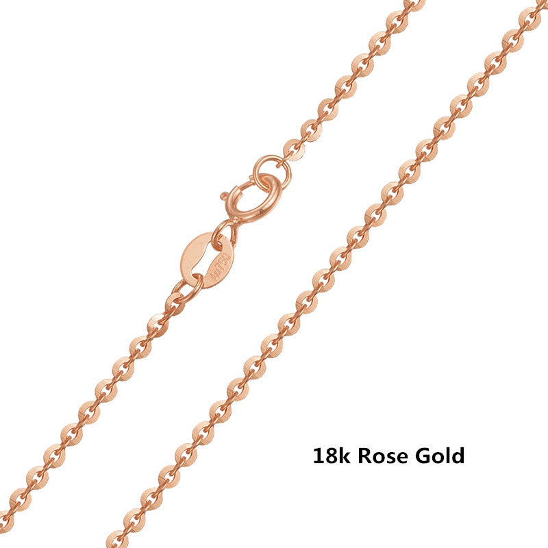 Chaîne Ajustable en OR 18 Carats pour Clavicule – Élégance Discrète et Confort Haut de Gamme
