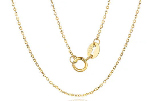 Chaîne Femme en OR 18 Carats – Élégance Discrète et Confort Haut de Gamme