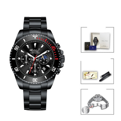 Montre Homme Sport en Acier Inoxydable – Élégance et Puissance - JIO