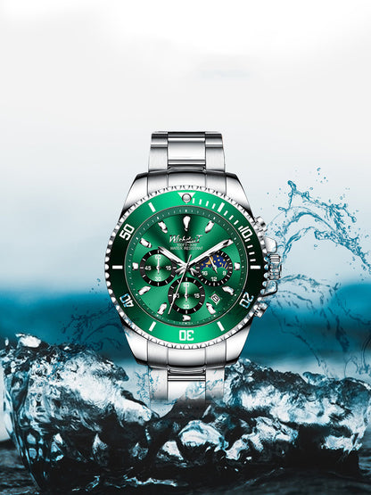 Montre Homme Sport en Acier Inoxydable – Élégance et Puissance - JIO