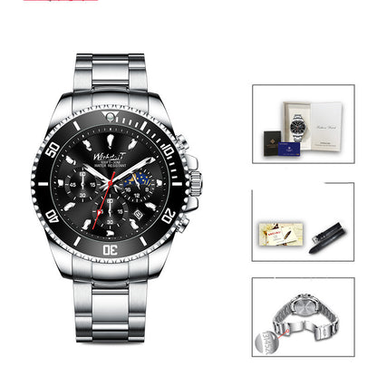 Montre Homme Sport en Acier Inoxydable – Élégance et Puissance - JIO