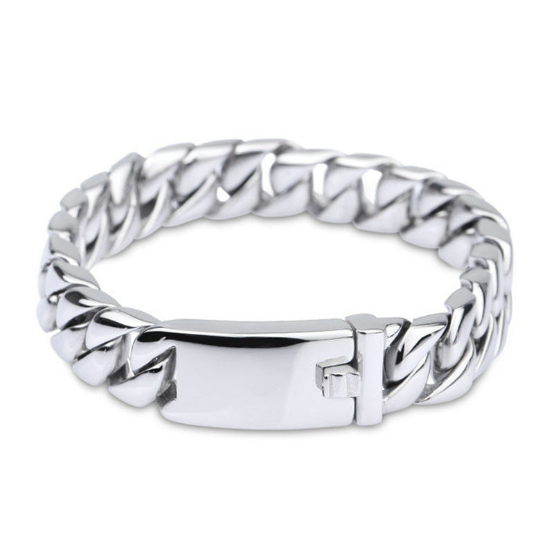 Bracelet Homme en ACIER au Titane – Style Moderne et Robuste