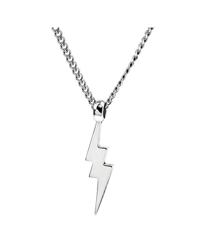 Collier Éclair en Argent 925 – Symbole de Force & Style Moderne