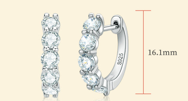 Boucles d’oreilles en ARGENT 925 – Élégance Luxe Abordable