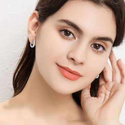 Boucles d’oreilles en ARGENT 925 – Élégance Luxe Abordable