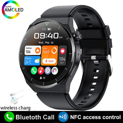 Montre Connectée GT3 Pro – Grand Écran Rond HD & Fonctions Sport et Santé