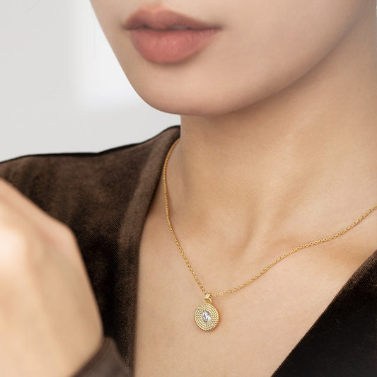 Chaîne en OR avec zircon pour femme  – Éclat et Élégance au Quotidien