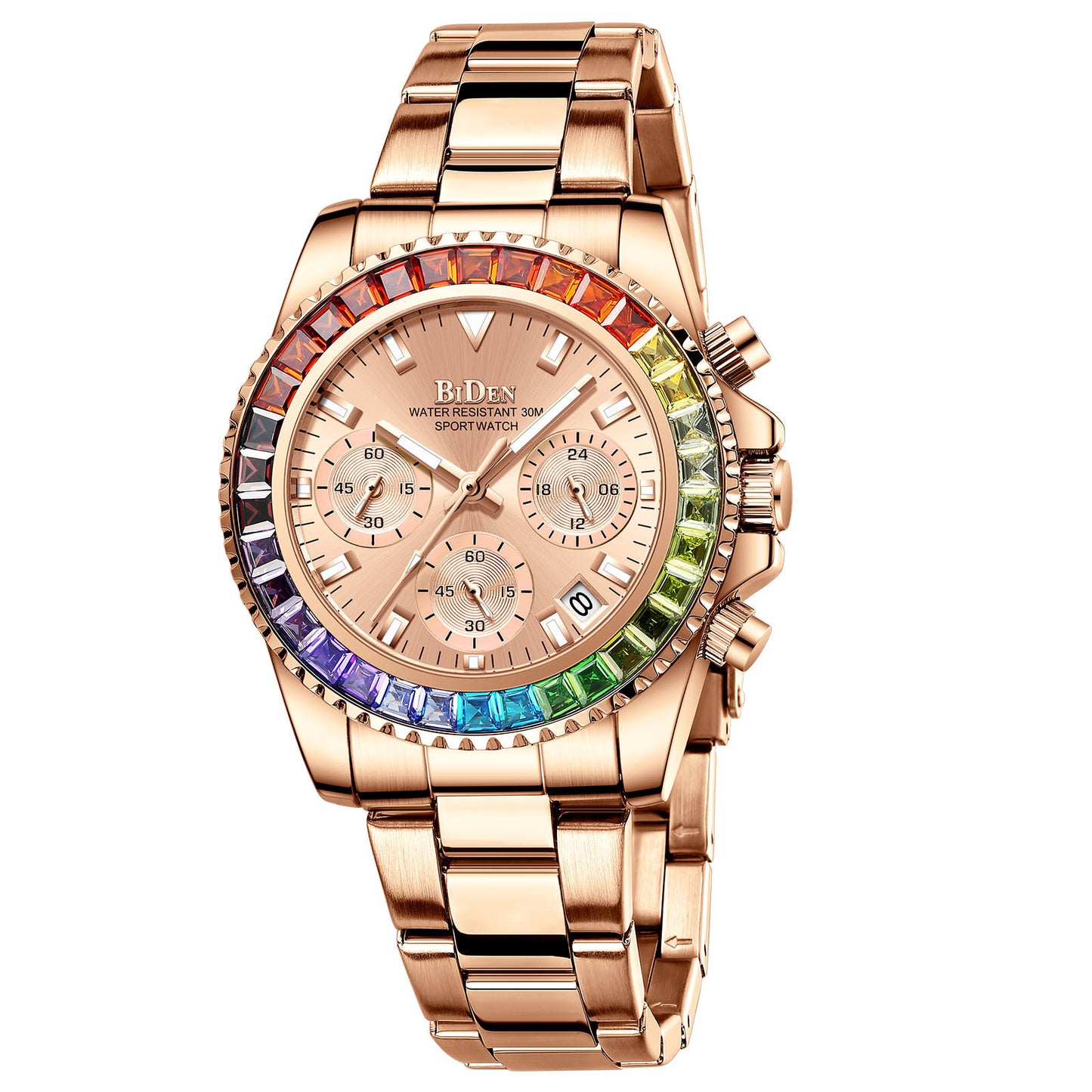 Montre Femme Stylée et Étanche – Design Tendance et Boîtier Métal Chic