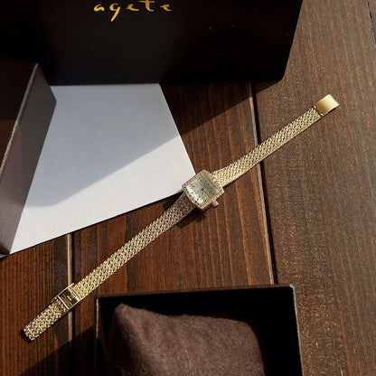 Montre Femme Dorée Délicate – Chic Subtile et Raffinement Féminin