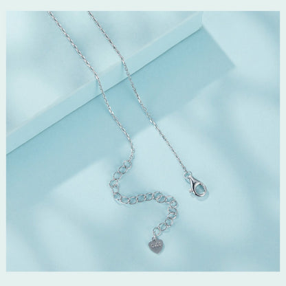 Collier Femme en Argent 925 Lune – Élégance Céleste