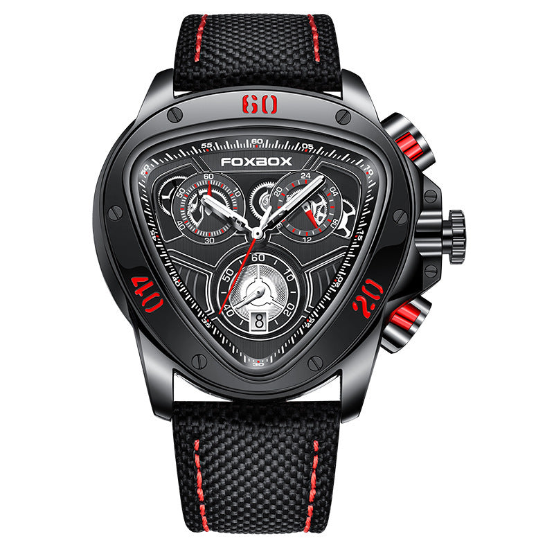 Montre Homme Quartz Snake Head – Design Puissant & Fonctions Pratiques