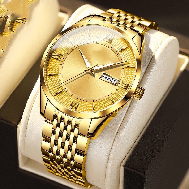 Montre Homme Mécanique Automatique – Style Business & Acier Massif | JIO