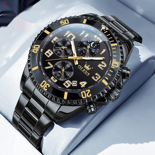 Montre Homme Multifonction – Élégance Robuste et Performances au Quotidien