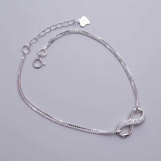 Bracelet Femme Énergie Positive en Argent 925 – Porte-Bonheur