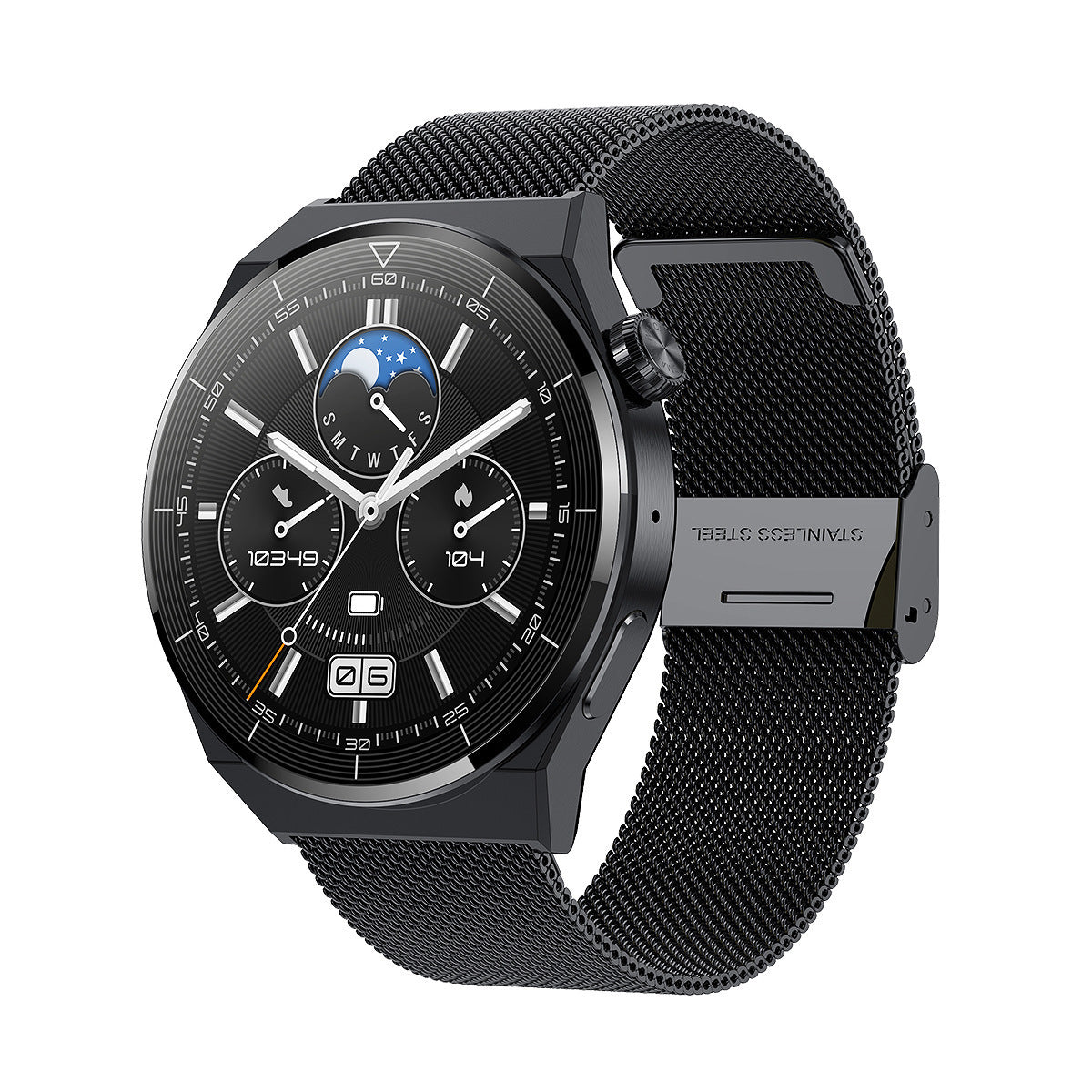 Montre Connectée GT3 Pro – Grand Écran Rond HD & Fonctions Sport et Santé