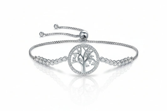 Bracelet Femme Arbre de Vie « Aphrodite » en Argent 925