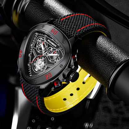 Montre Homme Quartz Snake Head – Design Puissant & Fonctions Pratiques