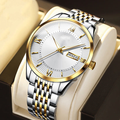 Montre Homme Mécanique Automatique – Style Business & Acier Massif | JIO