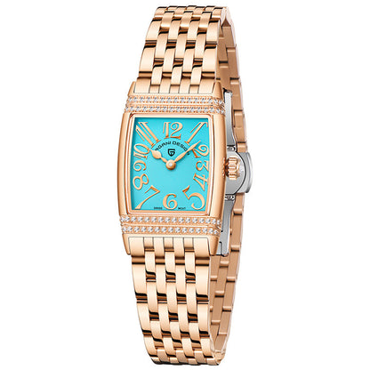 Montre Femme Moderne Élégante avec Diamants