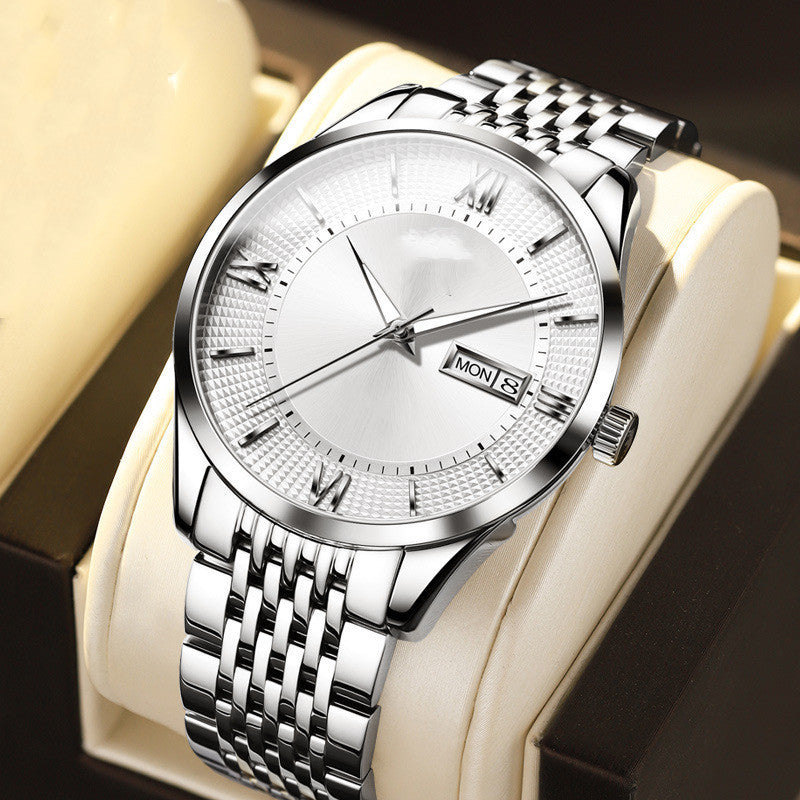 Montre Homme Mécanique Automatique – Style Business & Acier Massif | JIO