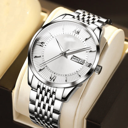 Montre Homme Mécanique Automatique – Style Business & Acier Massif | JIO