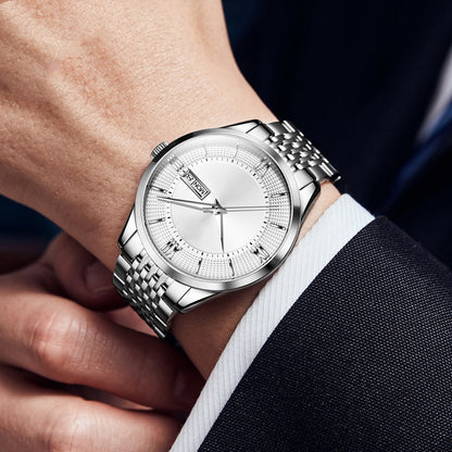Montre Homme Mécanique Automatique – Style Business & Acier Massif | JIO