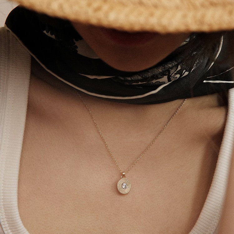 Chaîne en OR avec zircon pour femme  – Éclat et Élégance au Quotidien