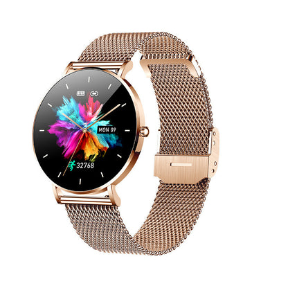 Montre Connectée Ultra-Fine Femme – Élégance, Santé & Technologie au Poignet