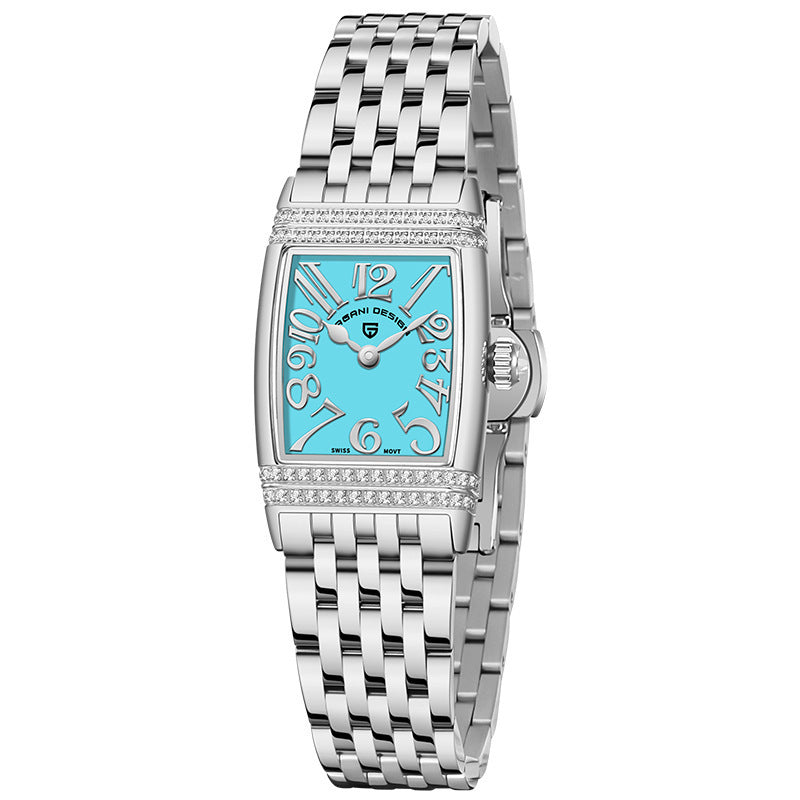 Montre Femme Moderne Élégante avec Diamants