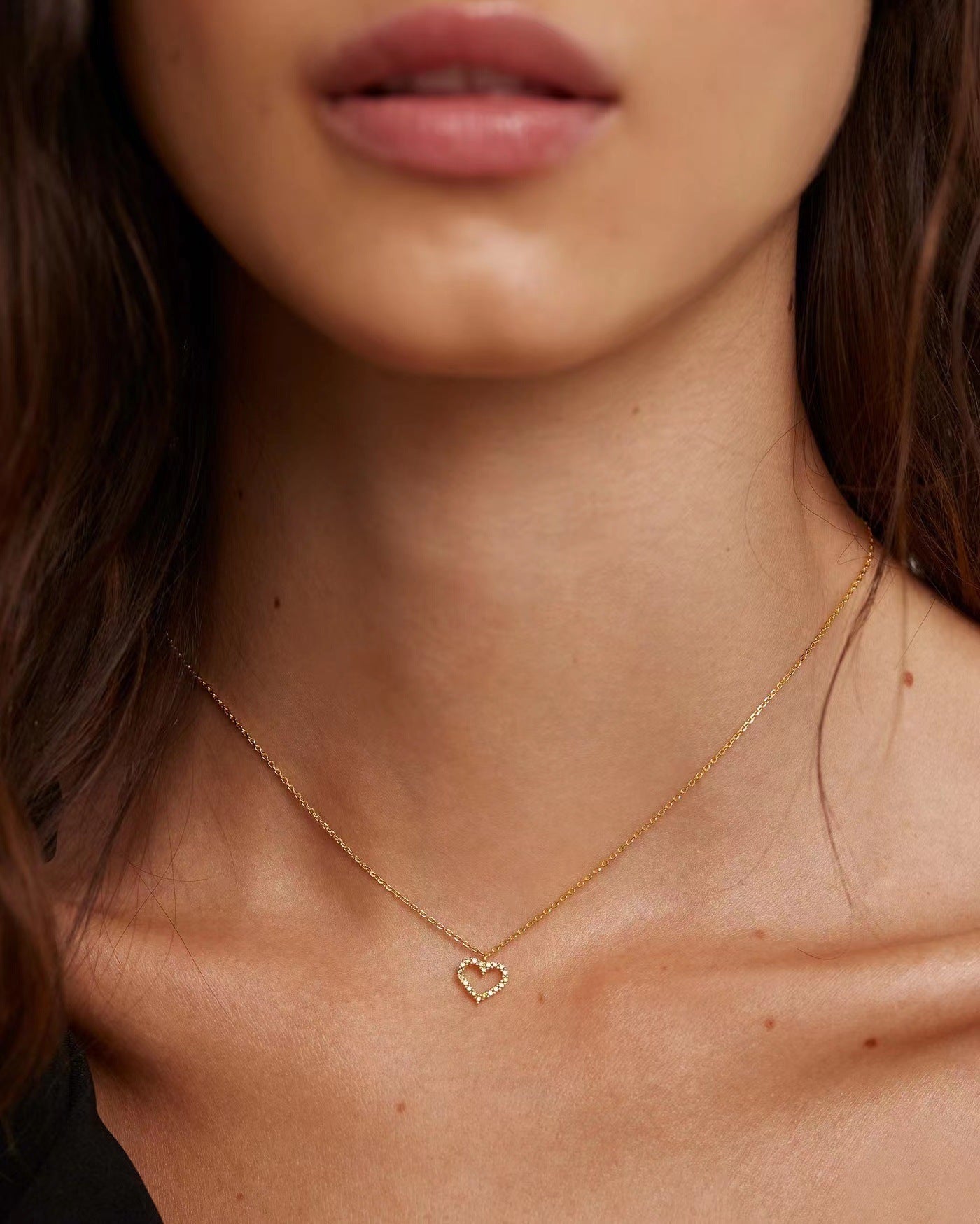 Collier Femme Cœur en Argent 925 – Amour et Élégance Colorée