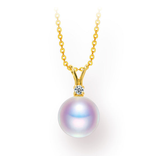 Collier Femme plaqué Or avec Perle de Mer – Pureté et  Élégance Naturelle