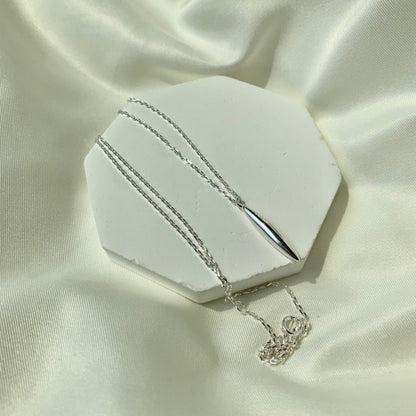 Collier Femme en Argent 925 Doré – Pendentif minimaliste