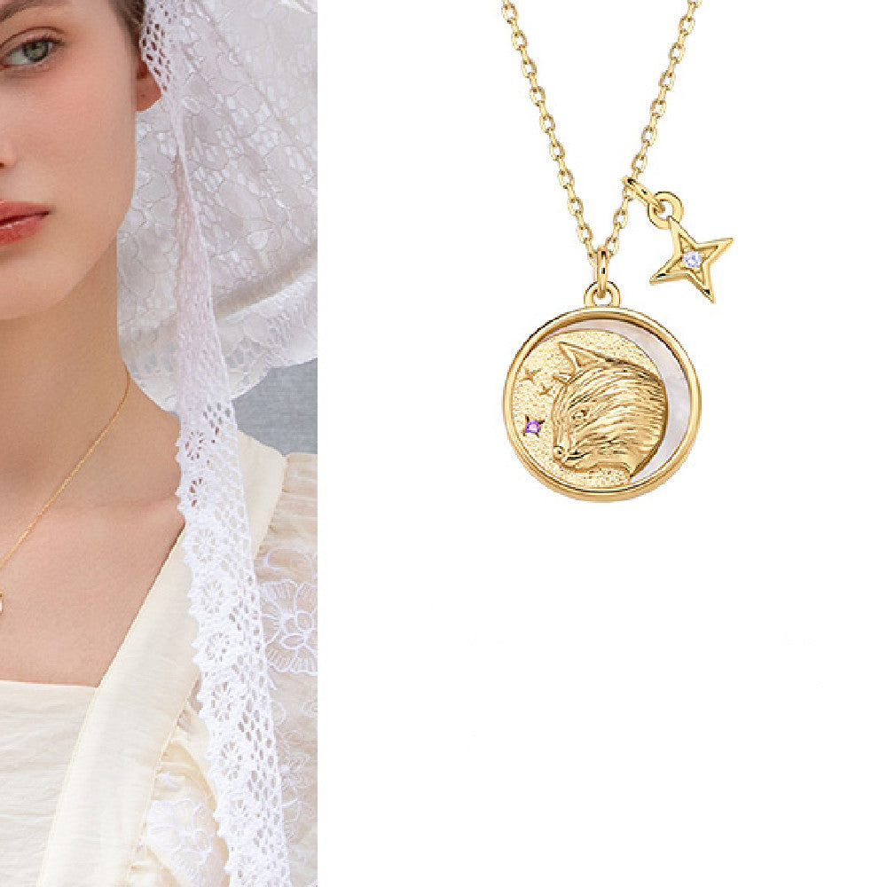 Chaîne Argent avec pendentif doré - Élégance intemporelle au quotidien