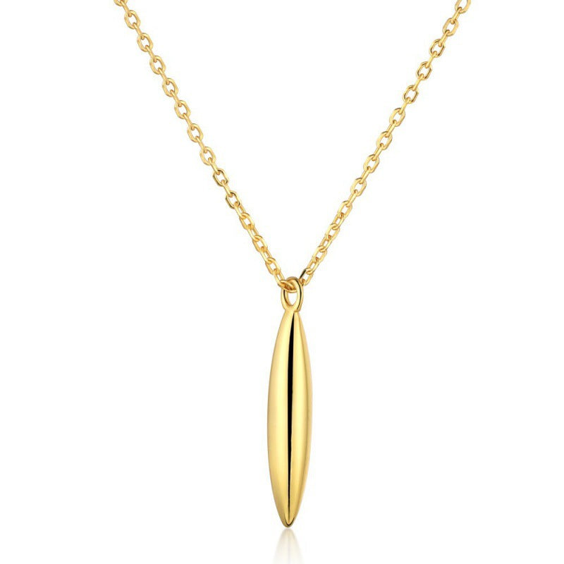 Collier Femme en Argent 925 Doré – Pendentif minimaliste