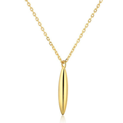 Collier Femme en Argent 925 Doré – Pendentif minimaliste