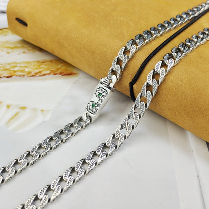 Chaîne en ARGENT STERLING pour Homme –  Puissance & Style Personnalisé