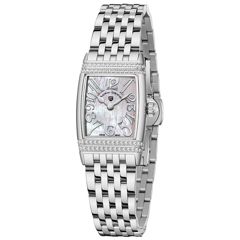 Montre Femme Moderne Élégante avec Diamants