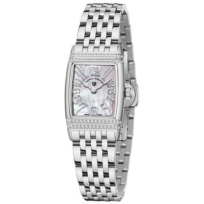Montre Femme Moderne Élégante avec Diamants