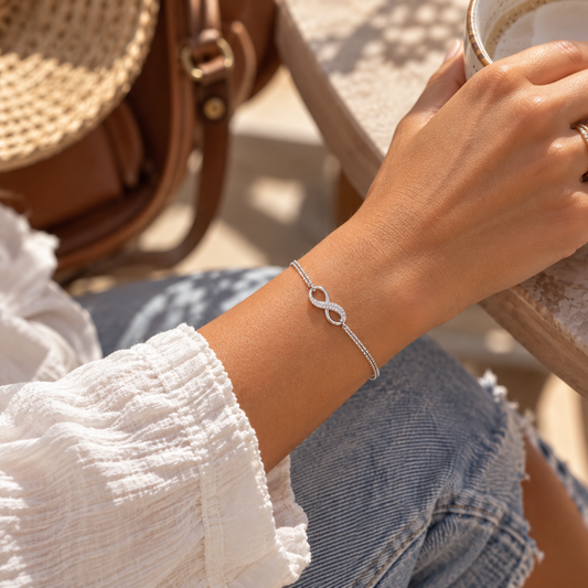 Women's Positive Energy Bracelet in 925 Sterling Silver – Lucky Charm