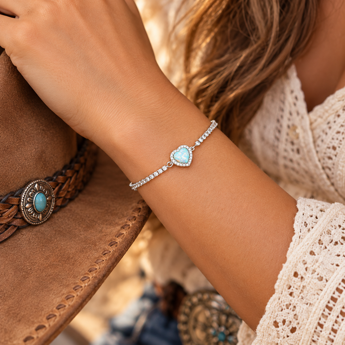 Blue Love Bracelet